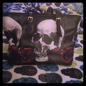 Awesome beautiful skull bag